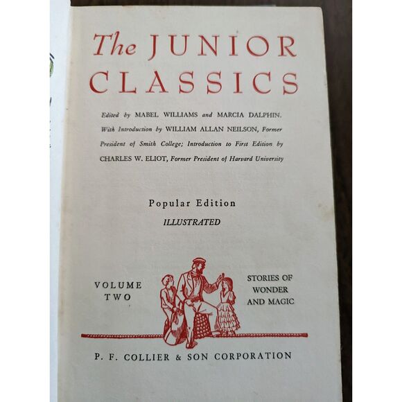 3 each The Junior Classics Popular Edition Collier Books Vol 1, 2 & 5 - Picture 4 of 6